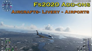 Flight Simulator 2020 How To Install Addon Planes  Livery And Airports MSFS 2020 [upl. by Soelch]