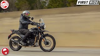 2022 Royal Enfield Himalayan  First Ride [upl. by Innig]