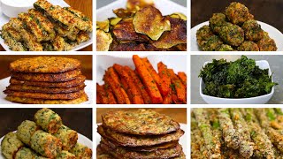 10 Easy LowCarb Veggie Snacks [upl. by Horter]