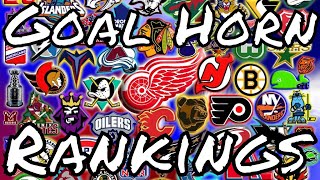 NHL Goal Horn Rankings 2020 [upl. by Lilybel]