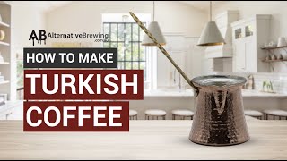 How to Make Turkish Coffee [upl. by Anitel]