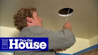 All About Lights  How to Install Recessed Lights  This Old House [upl. by Phillip]