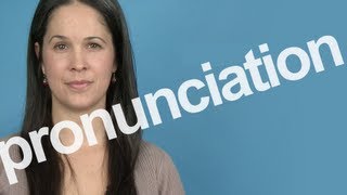 How to Pronounce PRONUNCIATION in American English [upl. by Urbani]