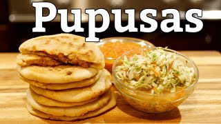 How to make Salvadoran Family Pupusas Recipe With Curtido  Views on the road Viewer Recipe [upl. by Aerdnad]