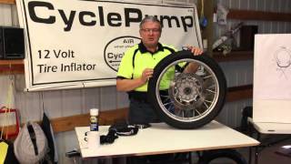 Seating A Tubeless Motorcycle Tire Using the BestRest BeadSetR [upl. by Halpern920]