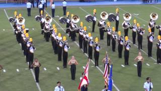 Buchholz High School Band playing the National Anthem September 14 2012 [upl. by Darya566]