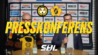 PRESSKONFERENS  Brynäs  Skellefteå [upl. by Saalocin]