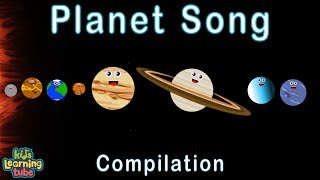 The Planet Song  Space Explained by KidsLearningTube [upl. by Corri]