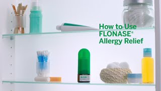 FLONASE® Allergy Relief How To Use [upl. by Jonny598]