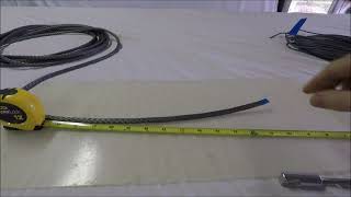 Making Dyneema Sailboat Lifelines [upl. by Wells13]