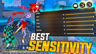 2023  BEST SENSITIVITY  FOR HEADSHOT  FREE FIRE SECRET SENSITIVITY [upl. by Martelle401]