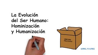 La Evolución del Ser Humano Hominización y Humanización [upl. by Ochs]