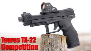 Taurus TX 22 Competition First Shots amp Impressions [upl. by Ardussi]