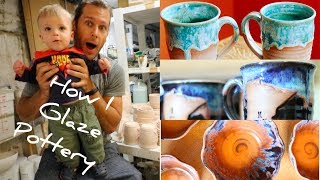 How to Glaze Pottery Tips Tricks and Techniques [upl. by Euqinwahs455]