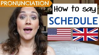 How to Pronounce SCHEDULE US UK amp Australian pronunciation [upl. by Gherardo]