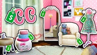 The Sims 4 CC Shopping  HOME DECOR [upl. by Llednahc889]