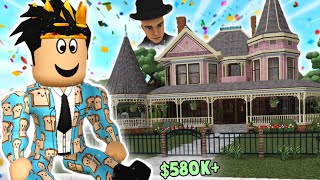 touring the MOST DETAILED BLOXBURG VICTORIAN house its so fancy [upl. by Straus]