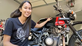 An everyday riders thoughts on the 2021 Royal Enfield Himalayan USA [upl. by Natanoj]