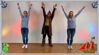 Wellermann Tanz  Volker Rosin  Die Tanzanleitung  Choreo  Wellerman Kids Cover [upl. by Parcel]