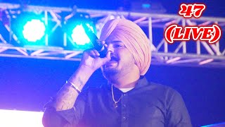 47  Sidhu Moose Wala LIVE 2020 [upl. by Tera]