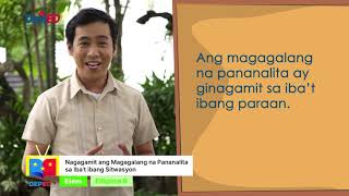 Grade 6 Filipino Q1 Ep8 Nagagamit ang Magalang na Pananalita sa Iba’t Ibang Sitwasyon [upl. by Zingg]