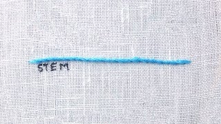 How to Stem Stitch [upl. by Isyak]