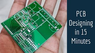 Learn PCB Designing in 15 Minutes [upl. by Ihcelek214]