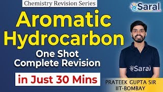 Aromatic Hydrocarbons One Shot Revision Chemistry Class 11 NEET JEE  eSaral  Prateek Sir [upl. by Adnarahs]