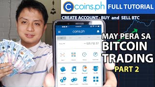 HOW TO EARN MAKE MONEY SA COINS PH  BITCOIN TRADING FOR BEGINNERS PART2 PHILIPPINES 2020 [upl. by Badr]