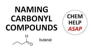 naming common carbonyl compounds [upl. by Ahsanat]