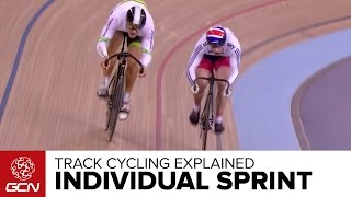 The Individual Sprint Explained – GCNs Guide To Track Cycling [upl. by Dnomal632]