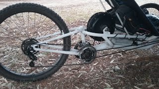 How I converted a hub motor to mid drive [upl. by Tilla]