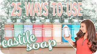 Dr Bronners Castile Soap  What Is Castile Soap  Homemaker Tips [upl. by Anirual]