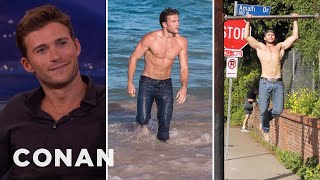 The Internet Is Awash With Shirtless Photos Of Scott Eastwood  CONAN on TBS [upl. by Lisbeth]