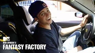 Ryan Sheckler Stops By The Fantasy Factory  MTV [upl. by Llerehs]