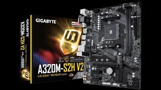 Gigabyte GAA320MS2H V2 Motherboard Unboxing and Overview [upl. by Enaelem]