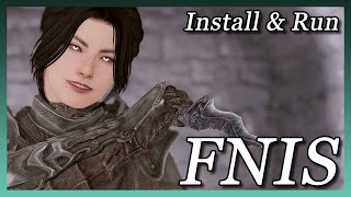 Skyrim LESE  How to Install amp Run FNIS [upl. by Suhpoelc]