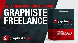 Devenir graphiste freelance  formation en ligne [upl. by Abelard]