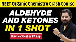 ALDEHYDE AND KETONES in One Shot  All Concepts Tricks amp PYQs  Class 12  NEET [upl. by Merideth]