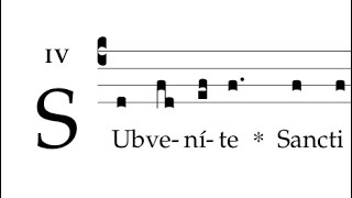 Responsorium Subvenite Sancti Dei [upl. by Alekram]