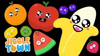 Fruit Sensory  Cute Dancing Fruits Animation [upl. by Cousins]