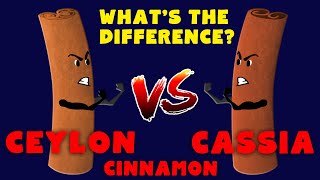 Cassia and Ceylon Cinnamon  Whats the difference [upl. by Nazus205]