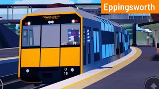 Trains At Eppingsworth  Roblox Trainways Development [upl. by Theresina]