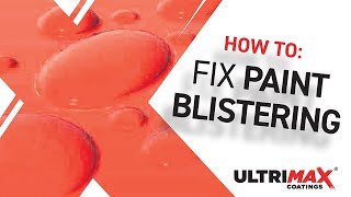 How To Fix Paint Wrinkling  Lifting  Blistering  What Causes It [upl. by Stubbs]