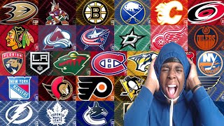 NBA Fan Reacts To All 31 NHL Goal Horns 2021 [upl. by Naid]