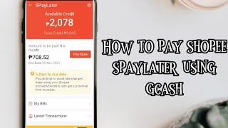 PAY SHOPEE SPAYLATER USING GCASH  Lizzy [upl. by Enyahs]