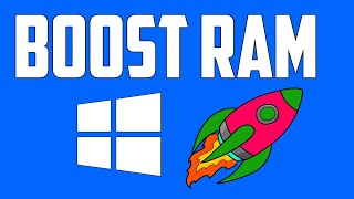 FREE UP MEMORY Instantly and BOOST Your Windows 10 RAM [upl. by Asare]