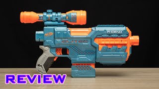 REVIEW Nerf Elite 20 Phoenix CS6  The New Stryfe [upl. by Bink806]