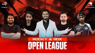 Rocky amp Rdx Open League  Esports Qualifiers Day 1 Powered by GWB totalgaming gyangaming [upl. by Caldeira]