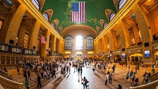 Walking Tour of Grand Central Terminal — New York City 【4K】🇺🇸 [upl. by Lohrman]